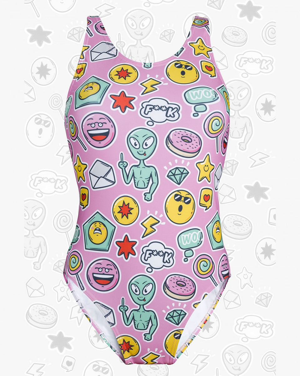 F**k the Alien Woman costume intero – VLAB SWIM